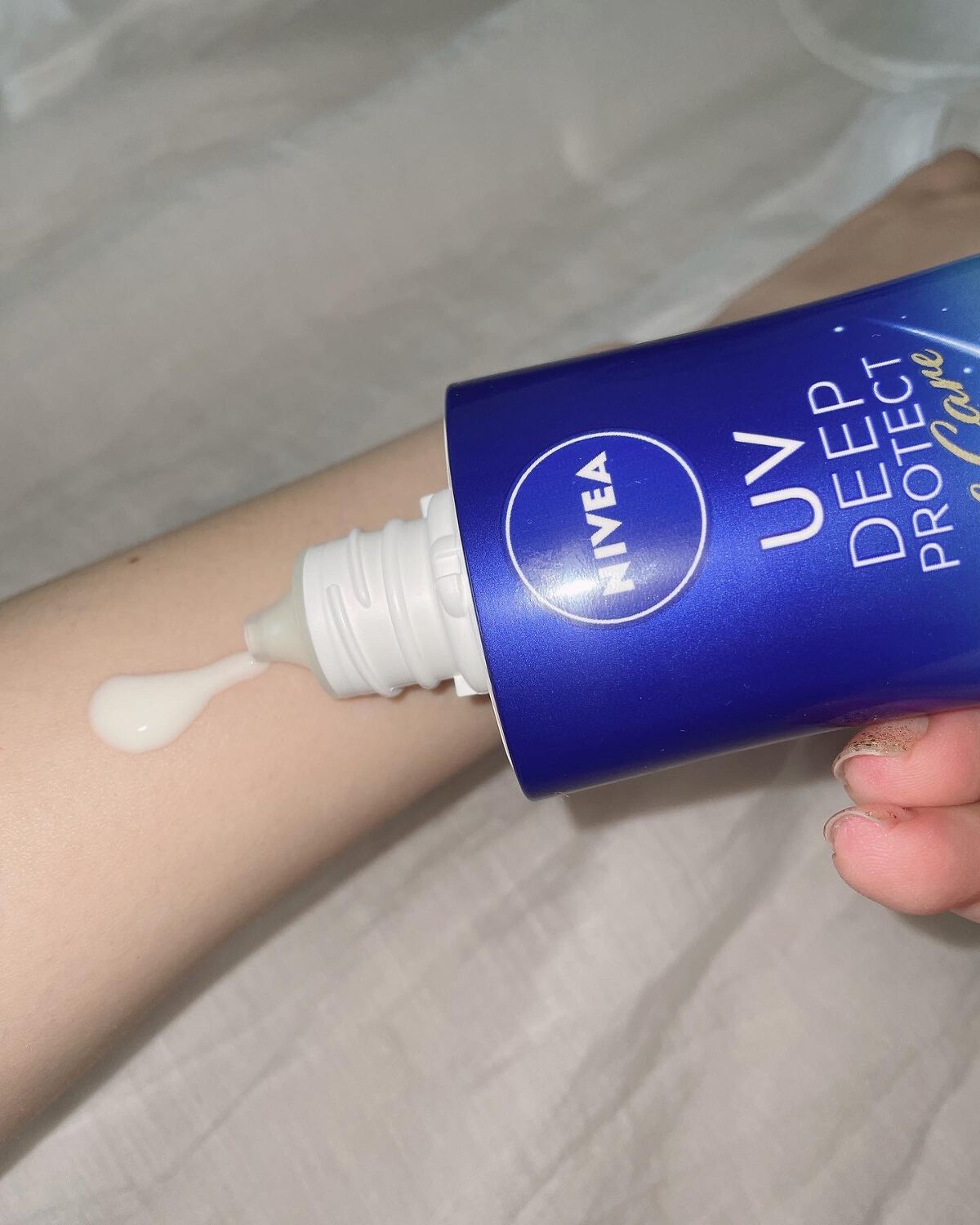 ニベアUV ディープ プロテクト&ケア ジェル/ニベア/日焼け止めジェルを使ったクチコミ(4枚目)