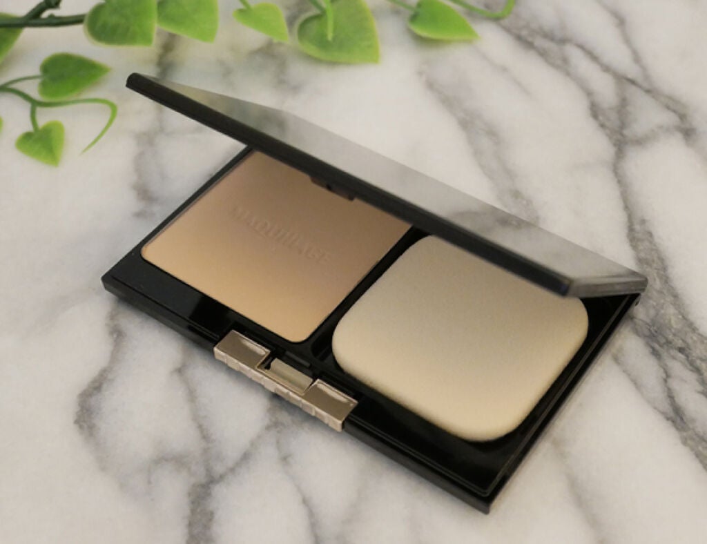 ドラマティックフェイスパウダー/マキアージュ/プレストパウダーを使ったクチコミ(2枚目)