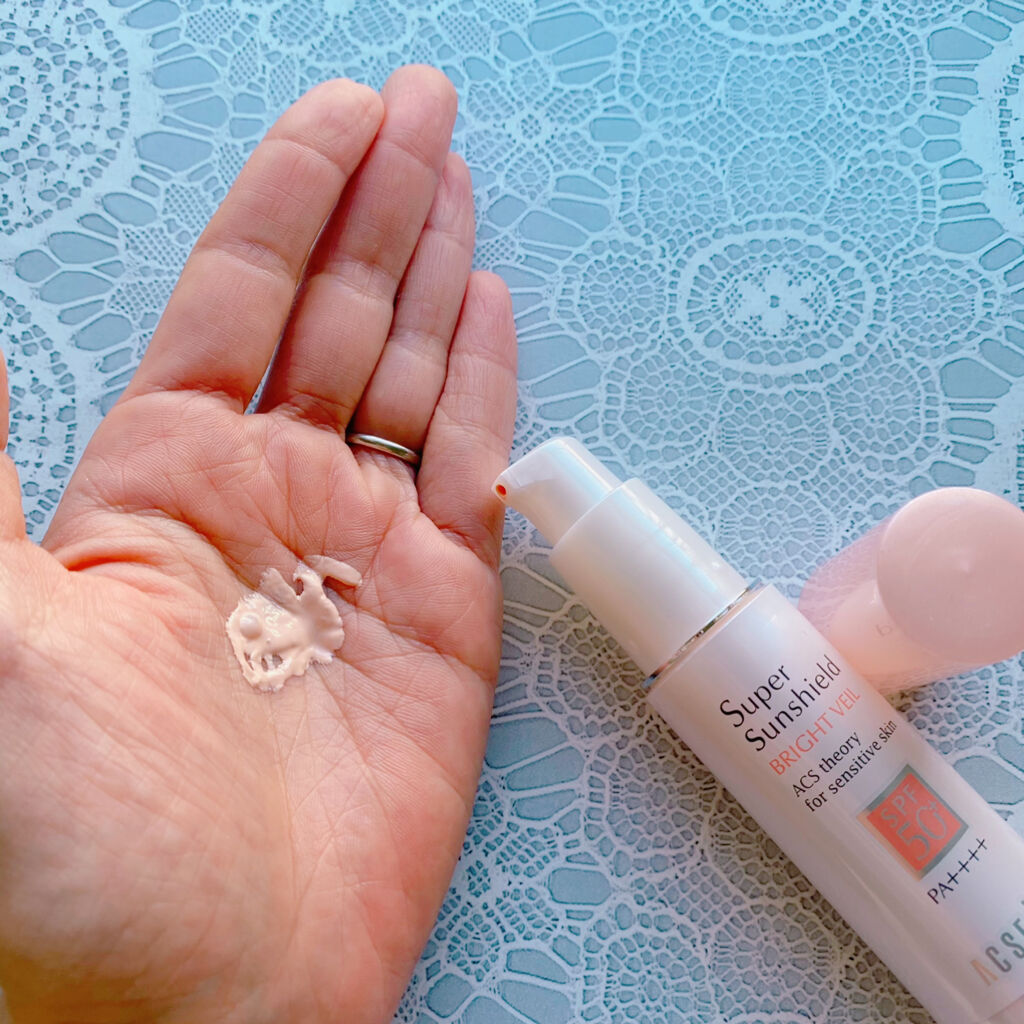 スーパーサンシールド ブライトヴェール/ACSEINE/化粧下地を使ったクチコミ（2枚目）