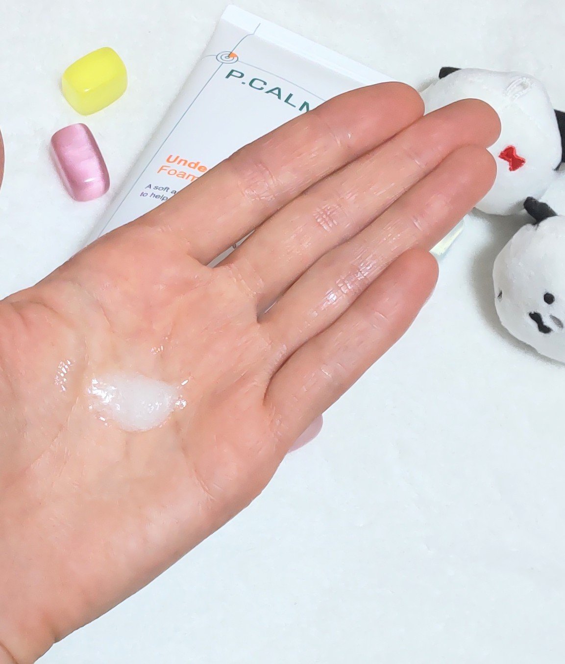 P.CALM アンダーポアフォームクレンザーのクチコミ「P.CALM
アンダーポアフォームクレンザー

購入品でストックしてたのを開封しました。
柔ら.....」（3枚目）