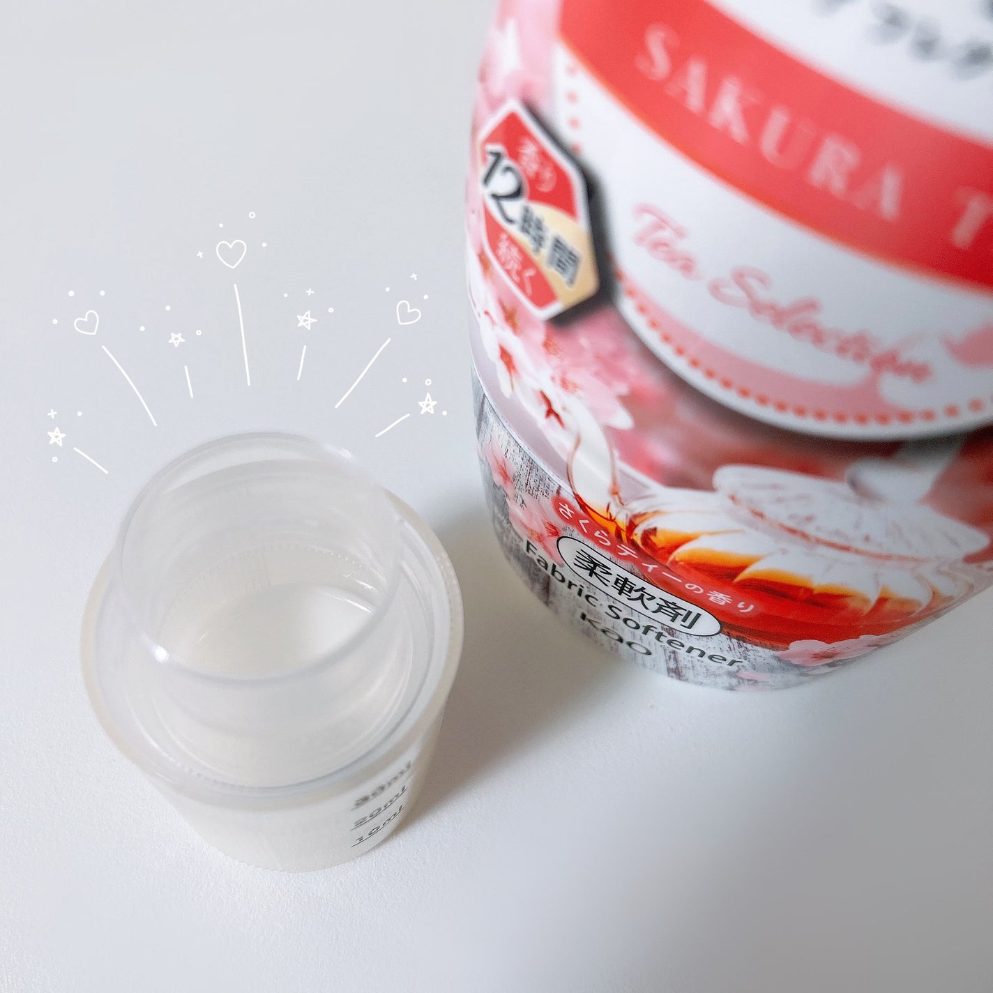 ハミング フレア フレグランス さくらティーの香り/ハミングフレア/柔軟剤を使ったクチコミ(3枚目)