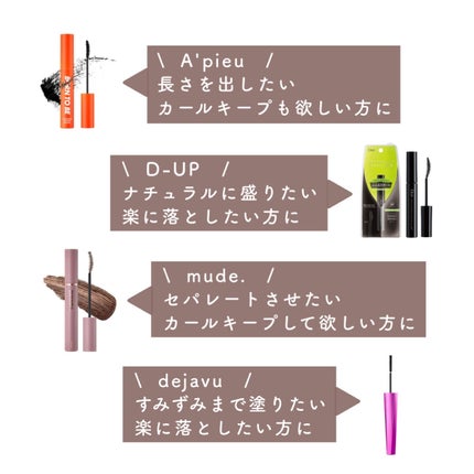 「塗るつけまつげ」自まつげ際立てタイプ/デジャヴュ/マスカラを使ったクチコミ(8枚目)