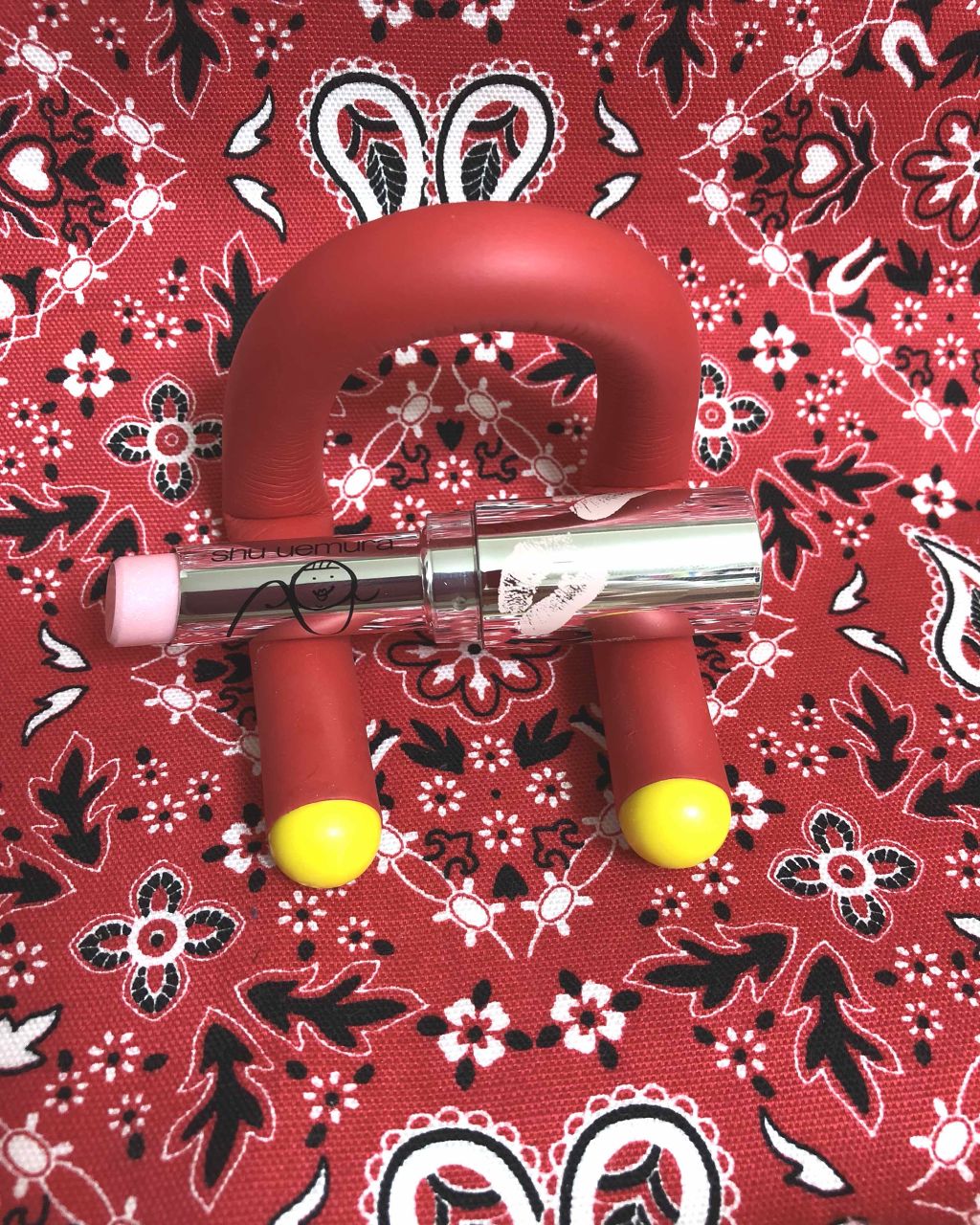 ルージュ アンリミテッド/shu uemura/口紅を使ったクチコミ（3枚目）