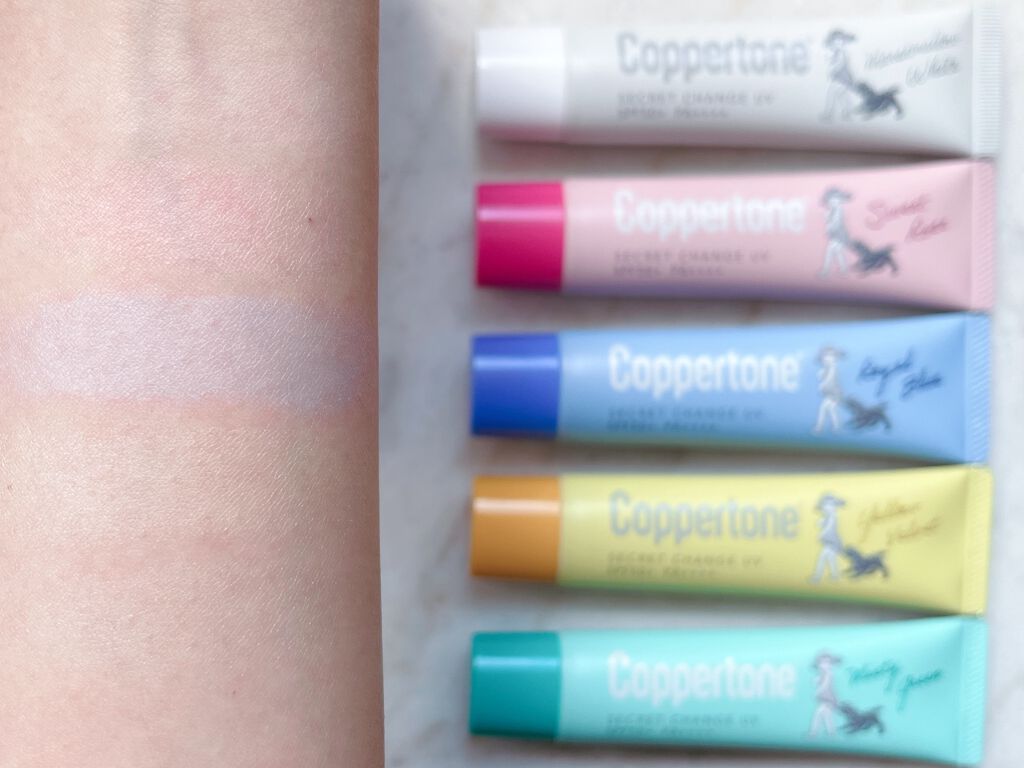 コパトーン シークレットチェンジUV イエローベルベット/コパトーン/日焼け止めジェルを使ったクチコミ（3枚目）