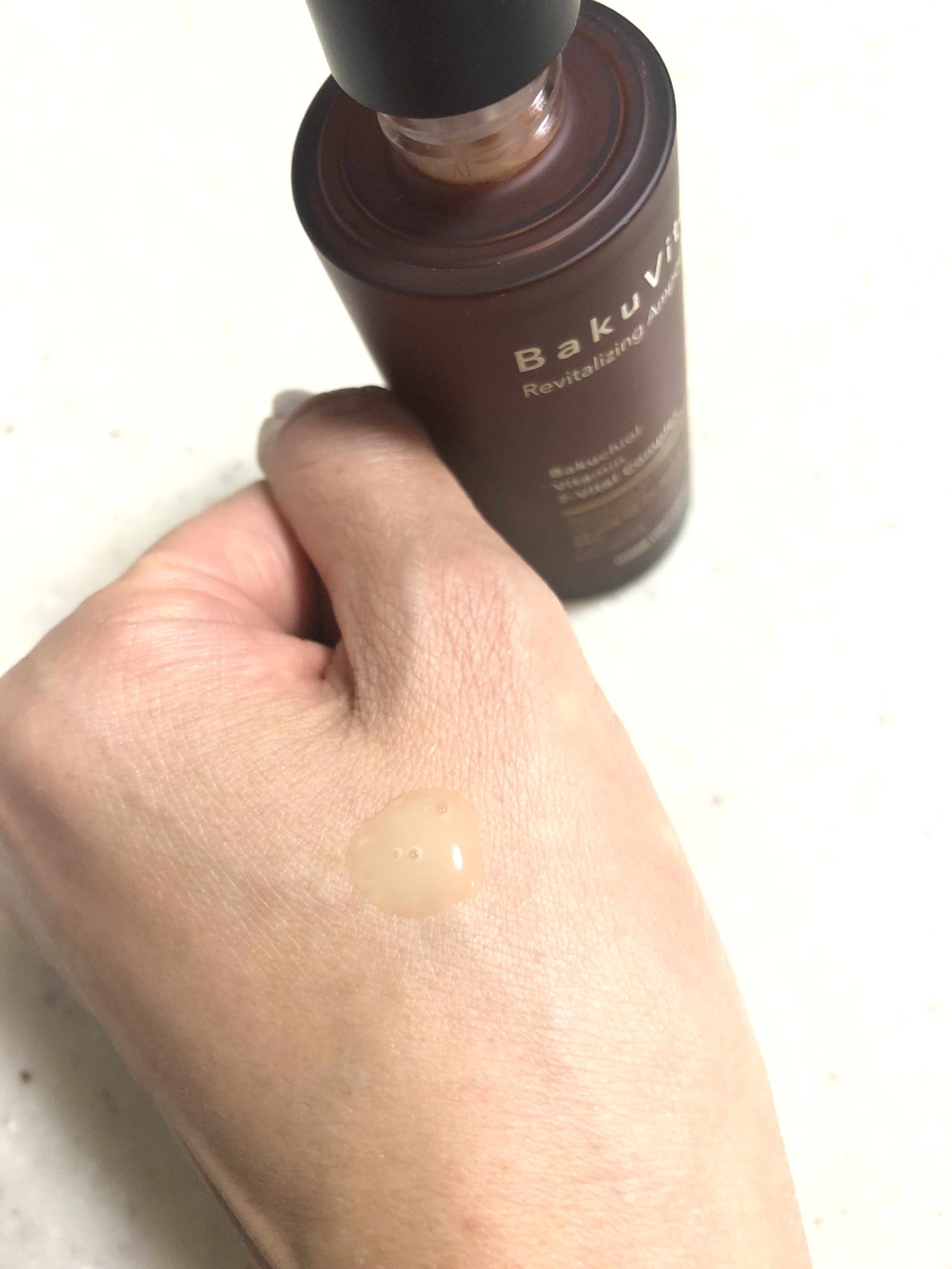 バクビタリバイタライジングアンプル/THANK YOU FARMER/美容液を使ったクチコミ（3枚目）