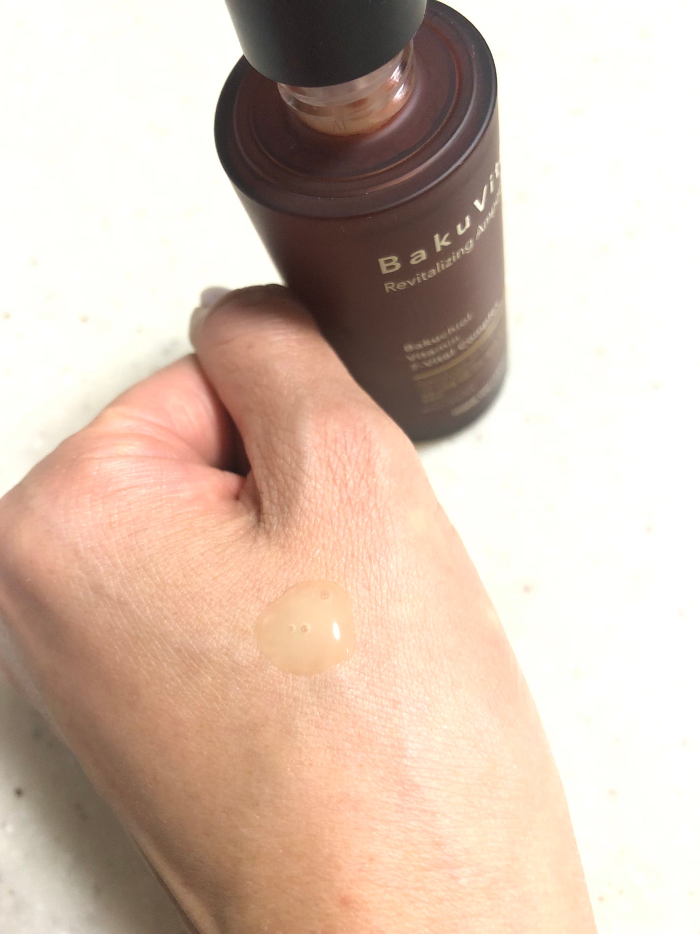 バクビタリバイタライジングアンプル/THANK YOU FARMER/美容液を使ったクチコミ(3枚目)