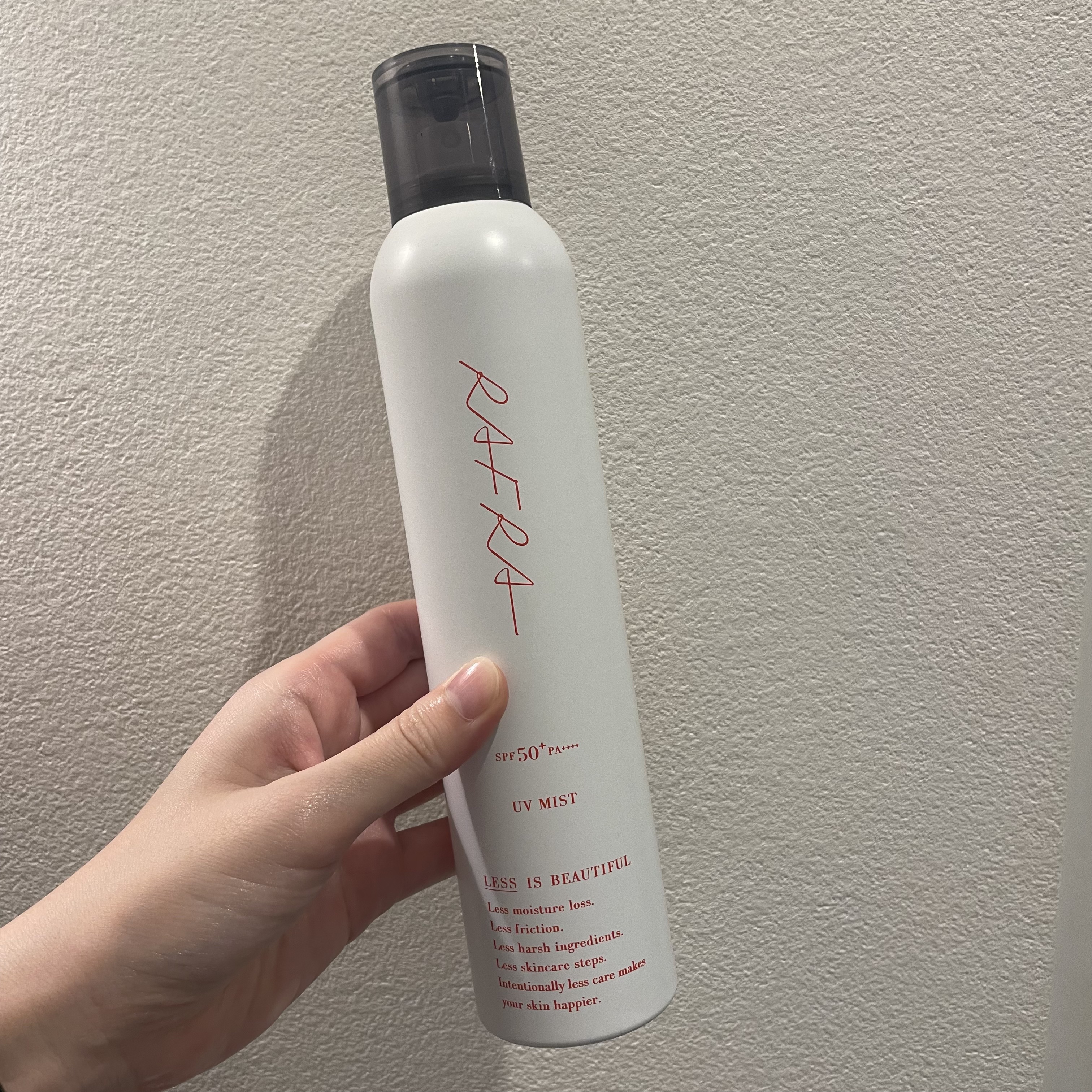 UVミスト 200g/RAFRA/日焼け止めミスト・スプレーを使ったクチコミ（1枚目）