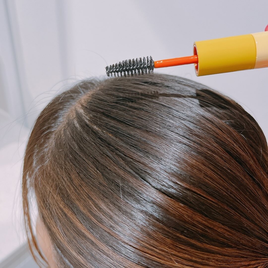 ハイプフィットヘアマスカラ/narka/その他スタイリングを使ったクチコミ（3枚目）