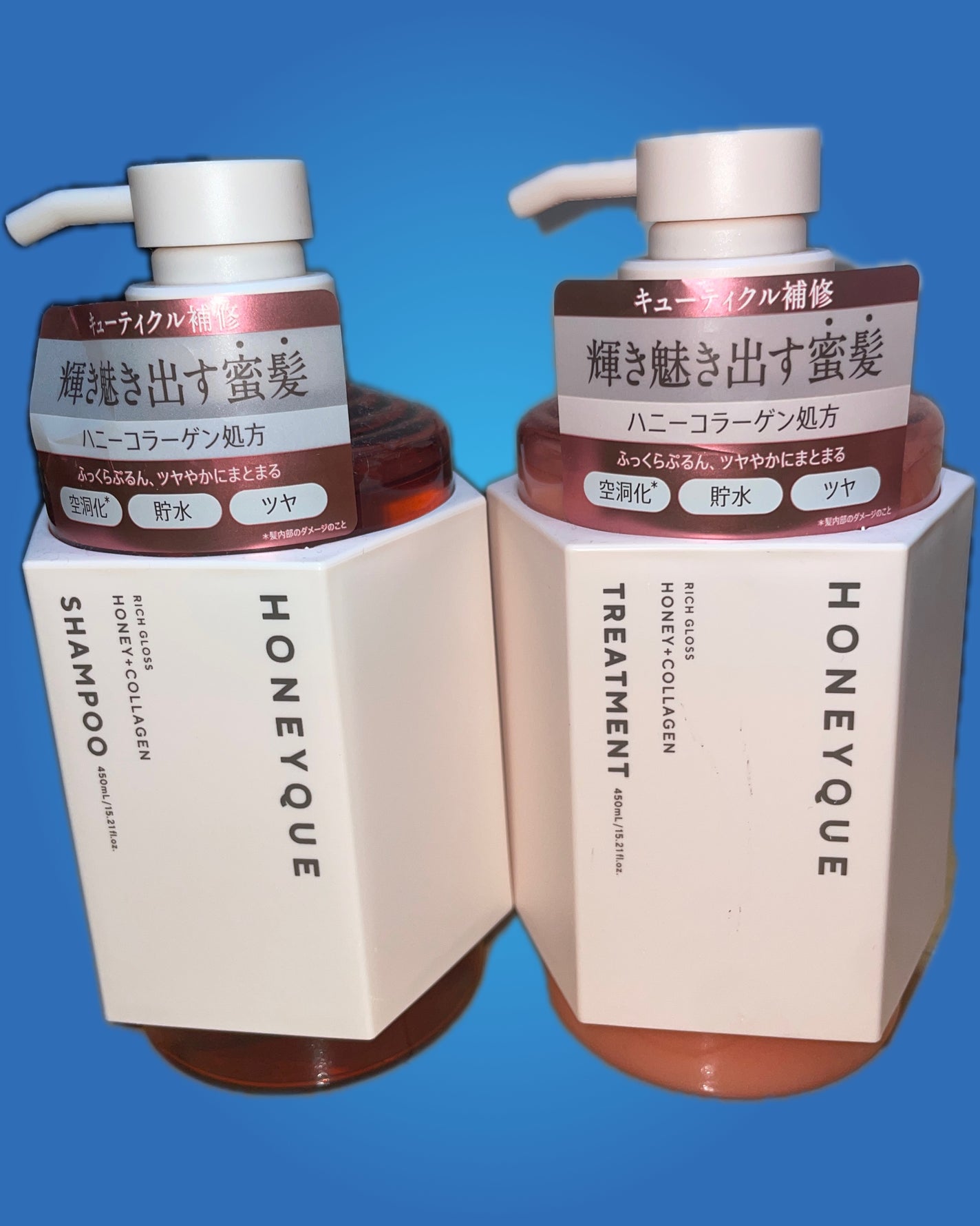 リッチグロス シャンプー シャイニー/ヘアトリートメント シャイニー/ハニーク/市販シャンプーを使ったクチコミ(1枚目)