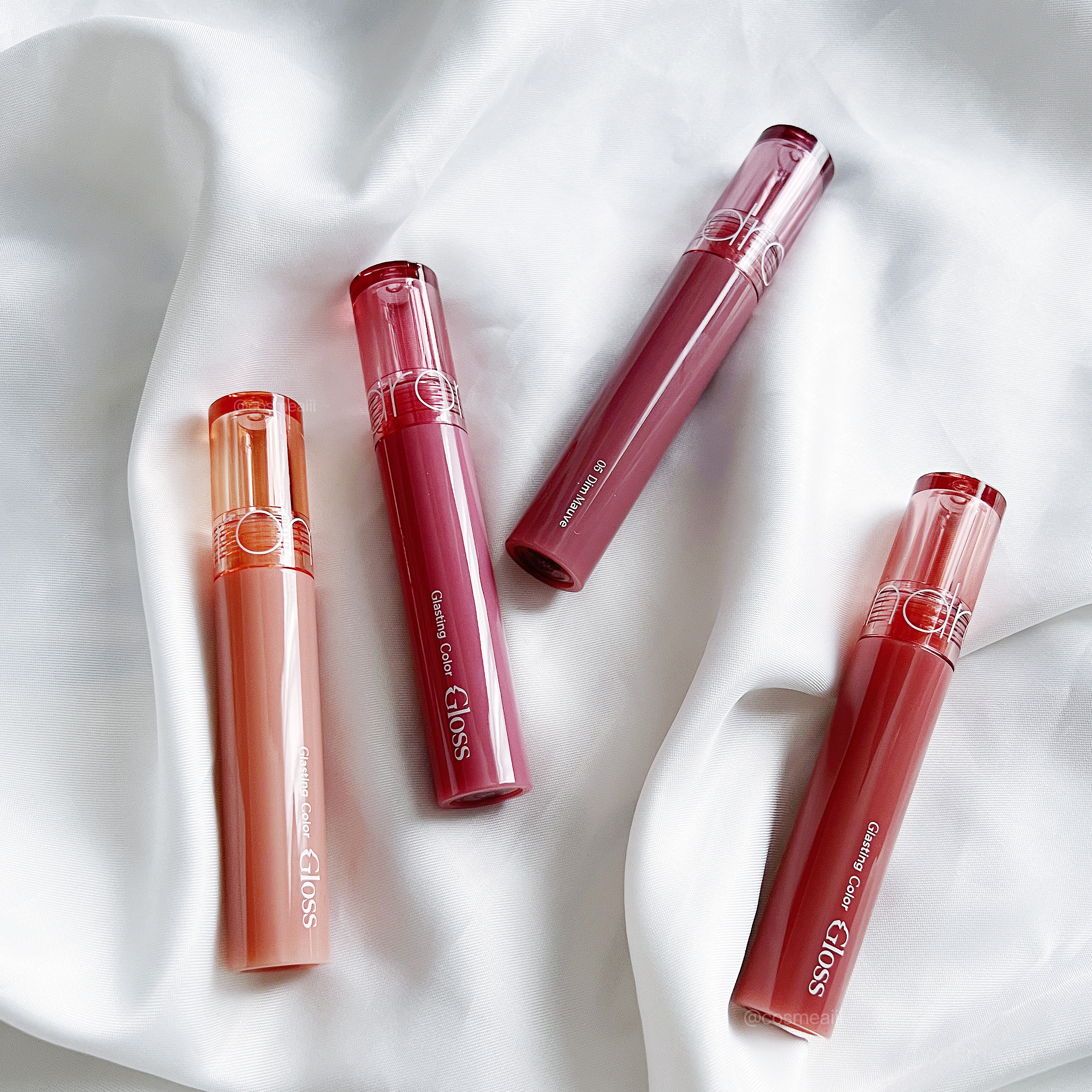 グラスティングカラーグロス/rom&nd/リップグロスを使ったクチコミ（2枚目）