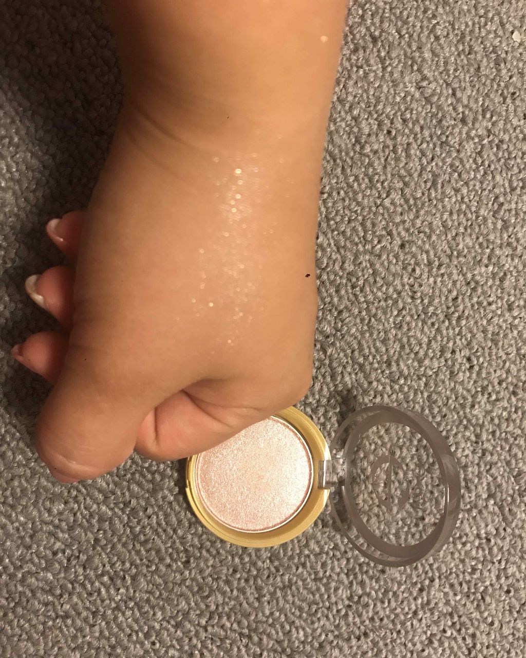 シャイニーシャドウ N/excel/単色アイシャドウを使ったクチコミ(2枚目)