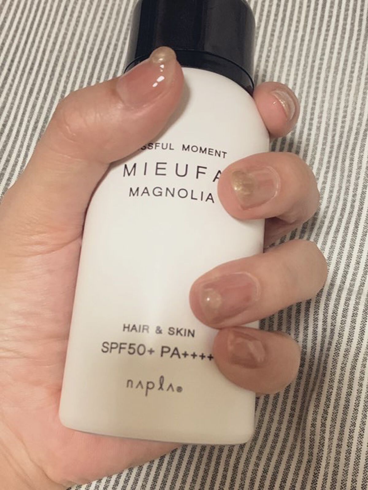 ミーファ フレグランスUVスプレー マグノリア/MIEUFA/日焼け止めミスト・スプレーを使ったクチコミ（1枚目）