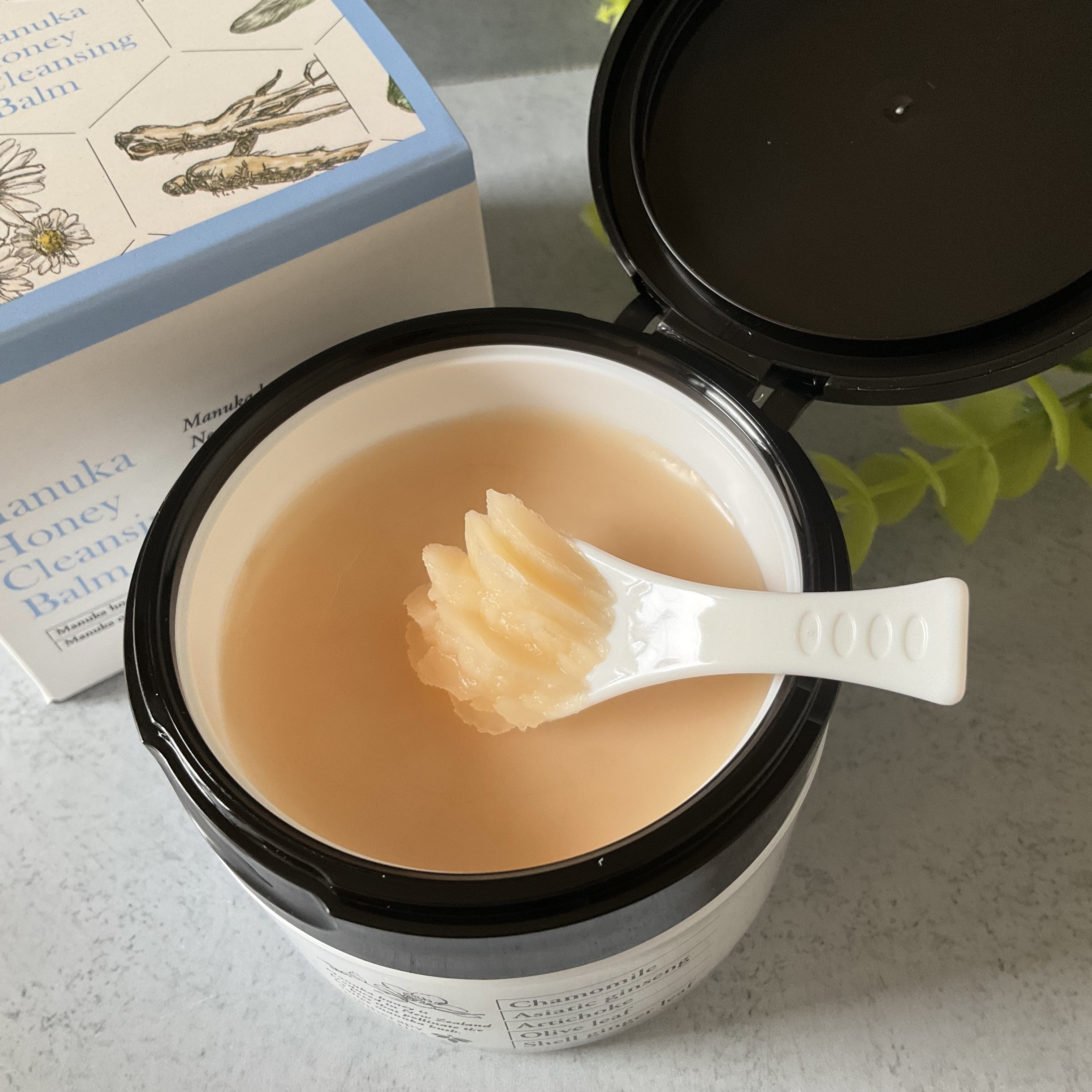 マヌカハニー クレンジングバーム/アピセラピーコスメティクス/クレンジングバームを使ったクチコミ（3枚目）