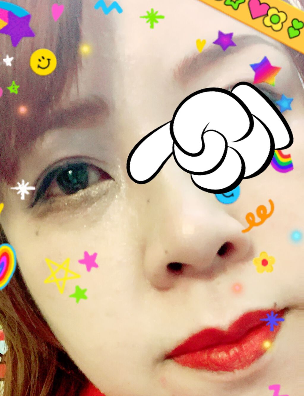 ライブリーリキッドグリッターシャドー/EGLIPS/グリッターを使ったクチコミ（2枚目）