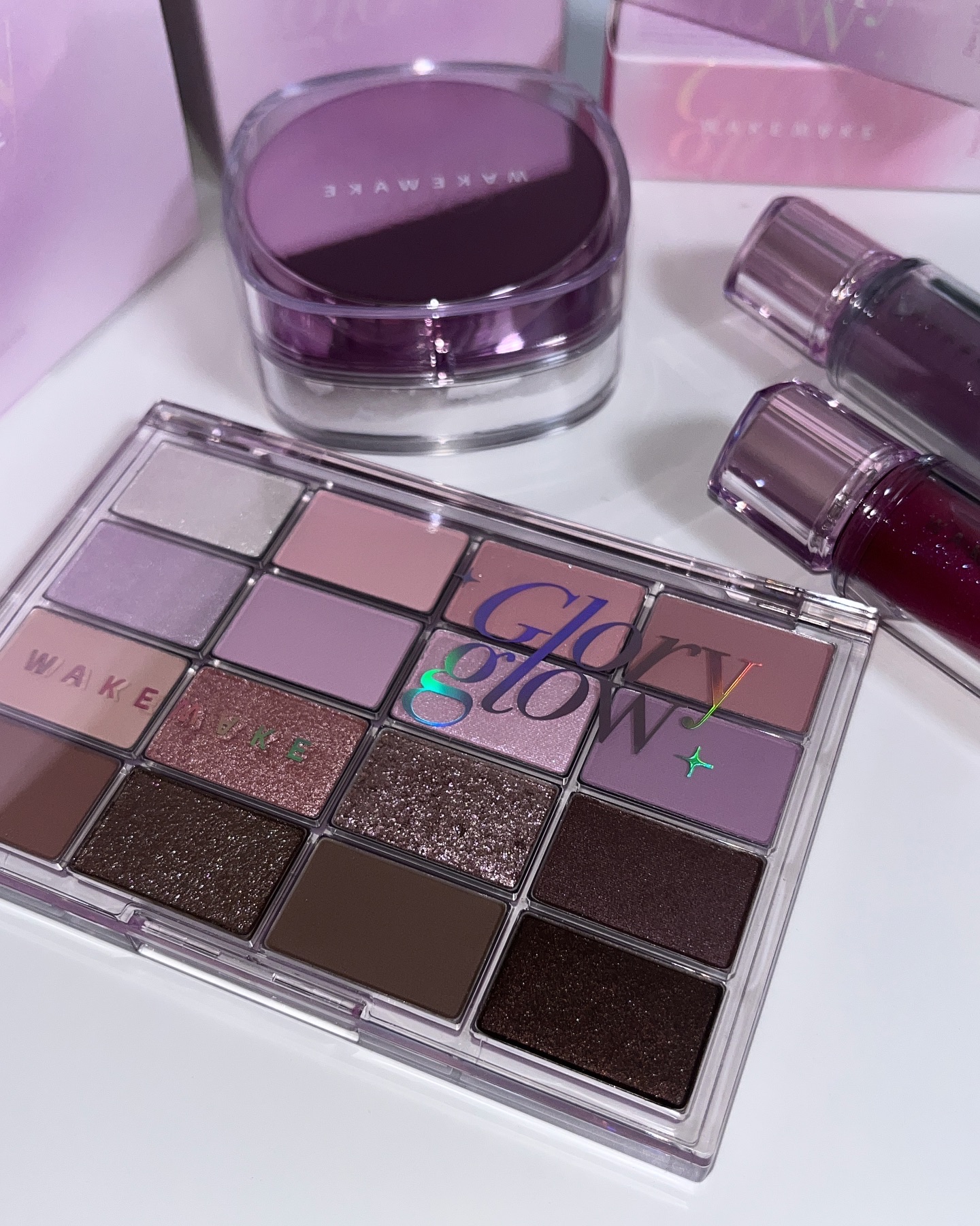 ソフトブラーリングアイパレット/wakemake/アイシャドウパレットを使ったクチコミ（1枚目）