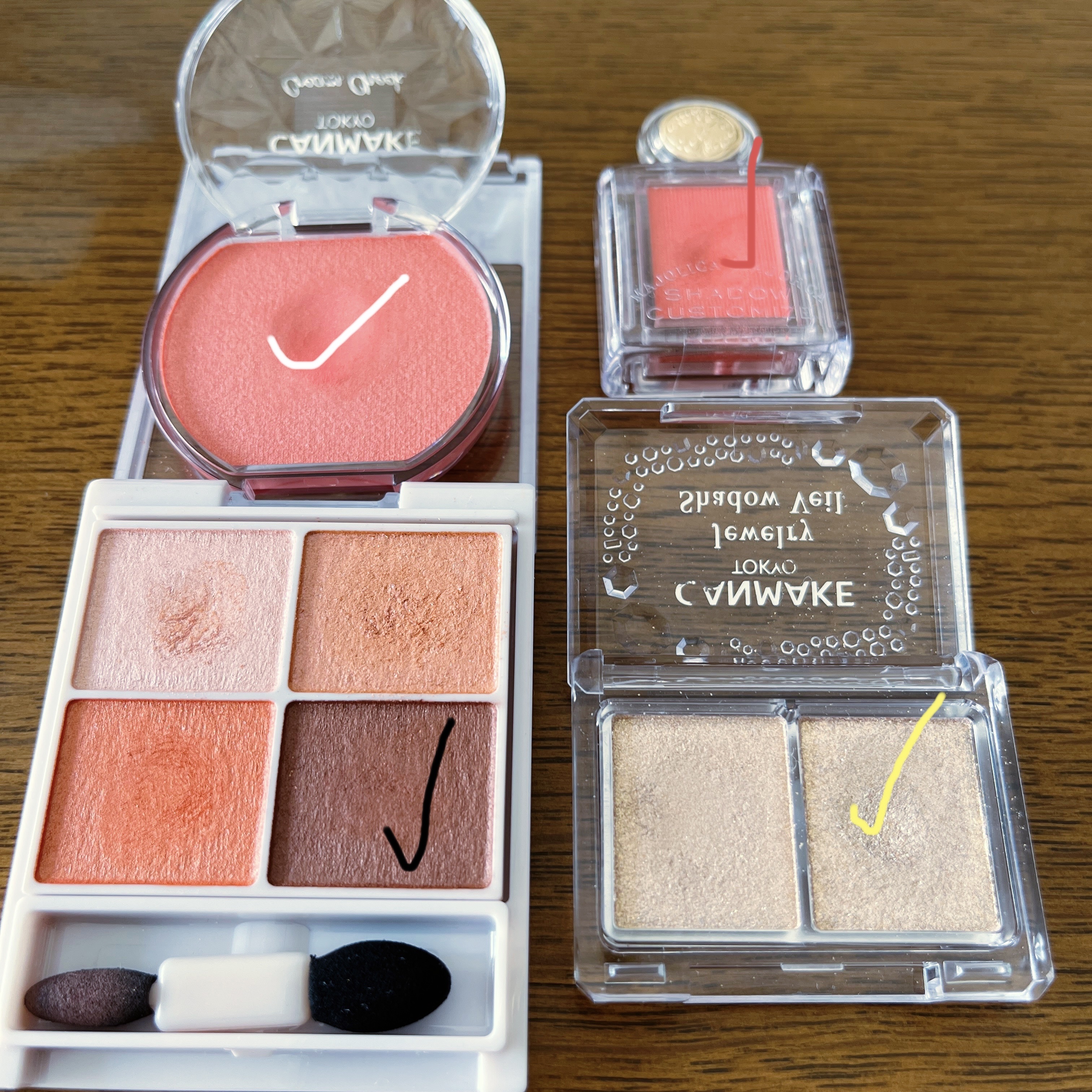 ジュエリーシャドウベール/キャンメイク/アイシャドウパレットを使ったクチコミ（3枚目）