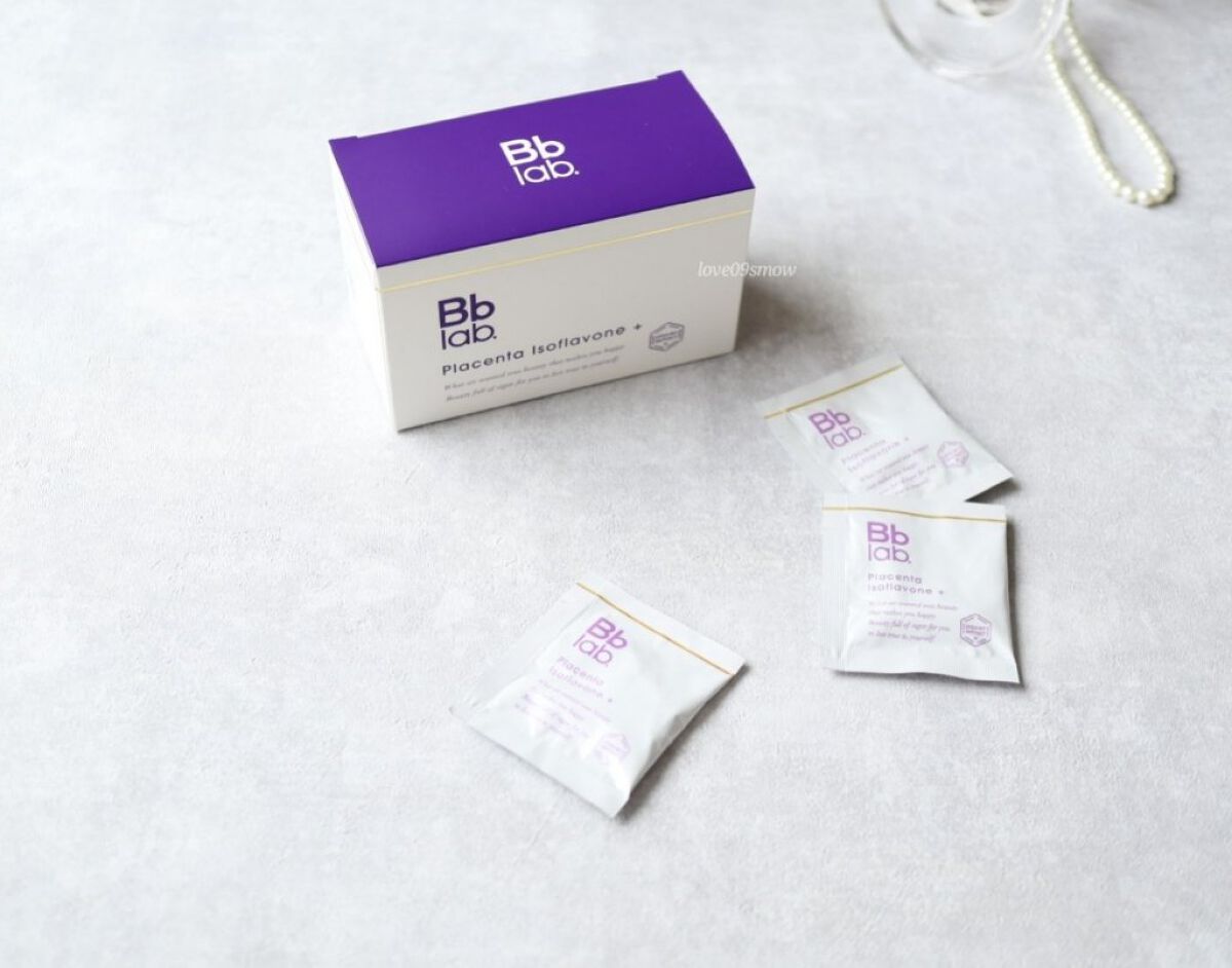 プラセンタ イソフラボン＋/Bb lab./美容サプリメントを使ったクチコミ（1枚目）