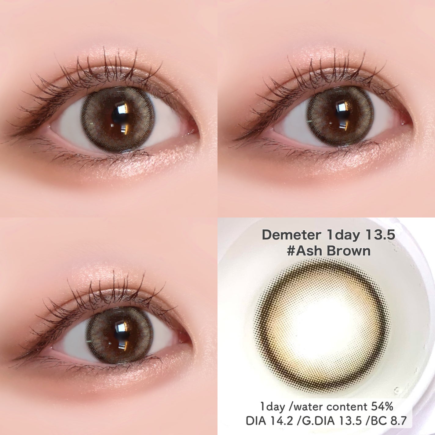 DEMETER 1day/Gemhour lens/カラーコンタクトレンズを使ったクチコミ(5枚目)
