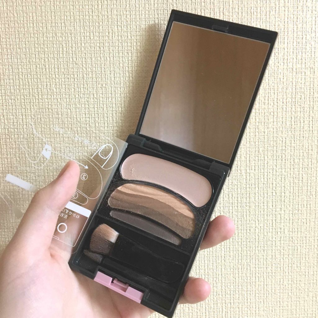 ブラシひと塗りシャドウN/オーブ/アイシャドウパレットを使ったクチコミ（1枚目）