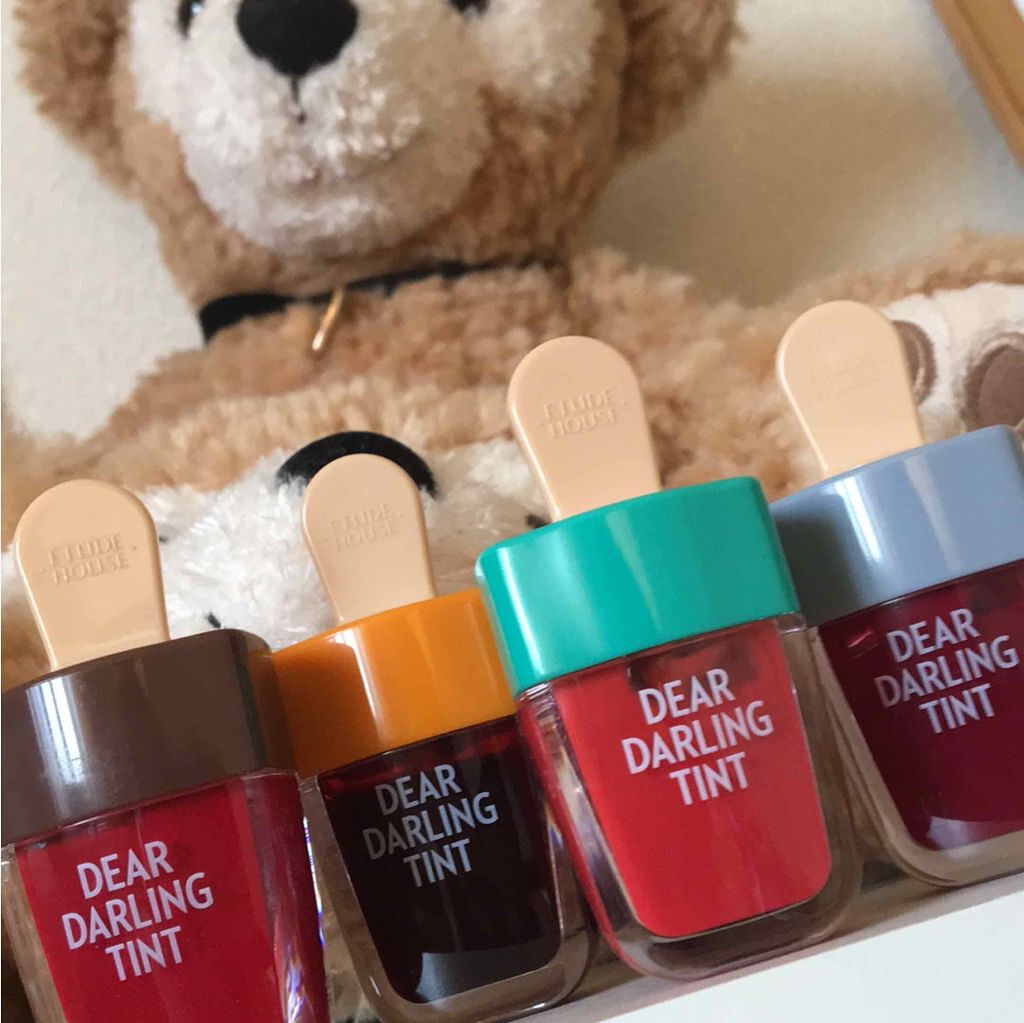 ディアダーリン ウォータージェルティント （アイスティント）/ETUDE/口紅を使ったクチコミ（1枚目）