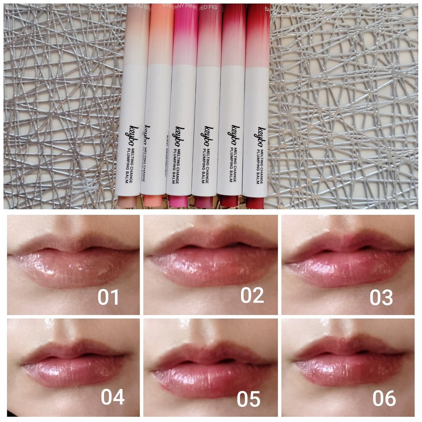 MELTING CHANGE PLUMPING BALM/keybo/口紅を使ったクチコミ(1枚目)