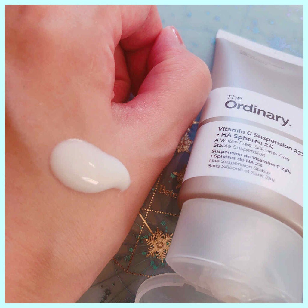 Cサスペンション23+HAスフィア2フェイスクリーム/The Ordinary/美容液を使ったクチコミ(2枚目)