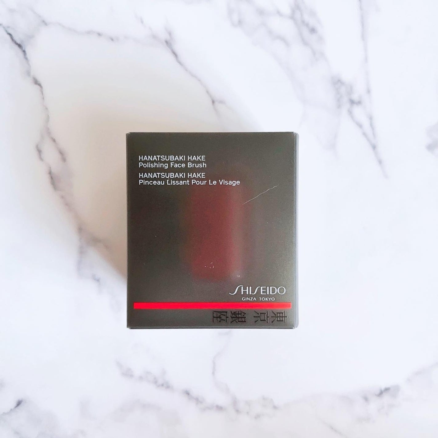 HANATSUBAKI HAKE ポリッシング フェイスブラシ/SHISEIDO/メイクブラシを使ったクチコミ(4枚目)