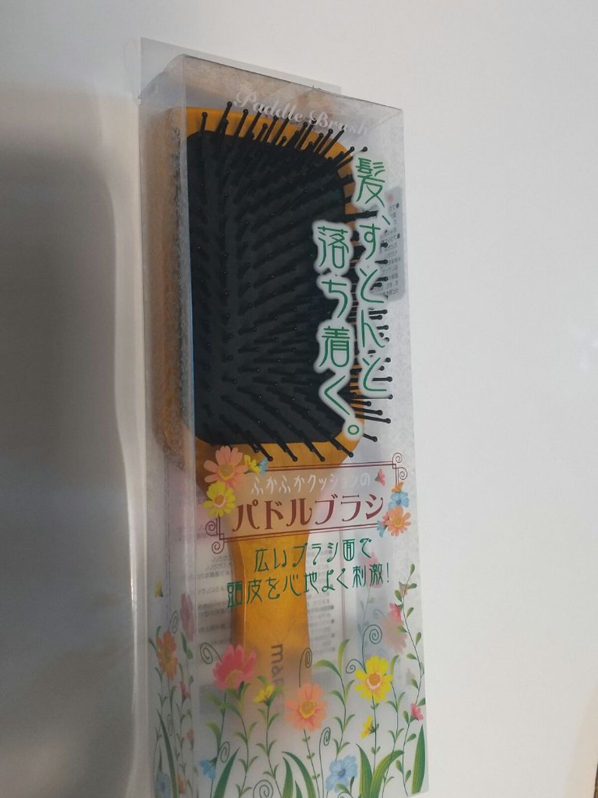 ふかふかクッションのパドルブラシ/マペペ/ヘアブラシを使ったクチコミ（1枚目）