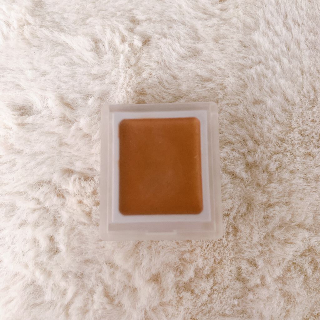 アイカラー　クリームタイプ ブラウン/無印良品/ジェル・クリームアイシャドウを使ったクチコミ（2枚目）