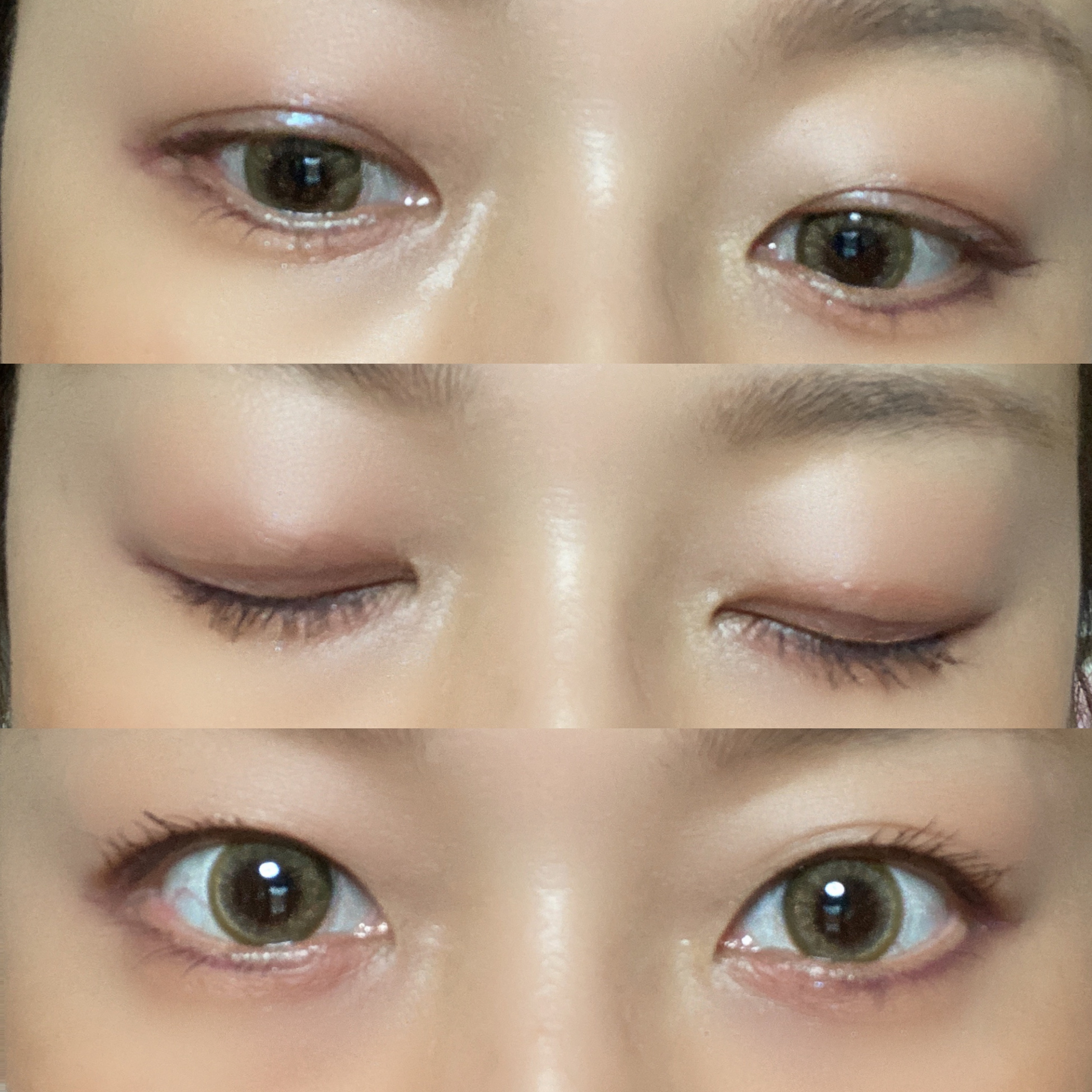  シアー グリッターアイズ/KiSS/単色アイシャドウを使ったクチコミ（2枚目）