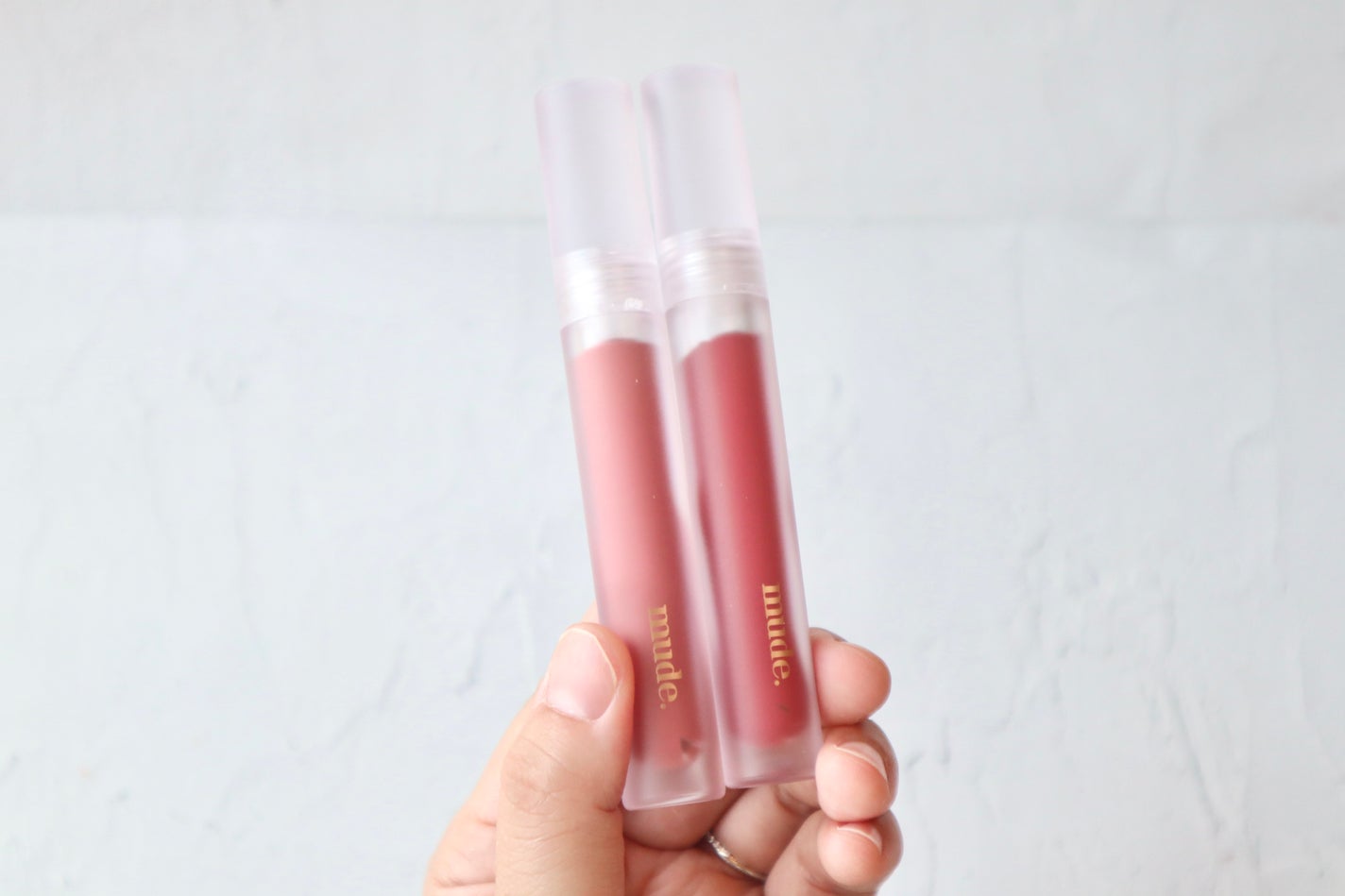 ソフトブラーティント/mude/リップティントを使ったクチコミ(5枚目)