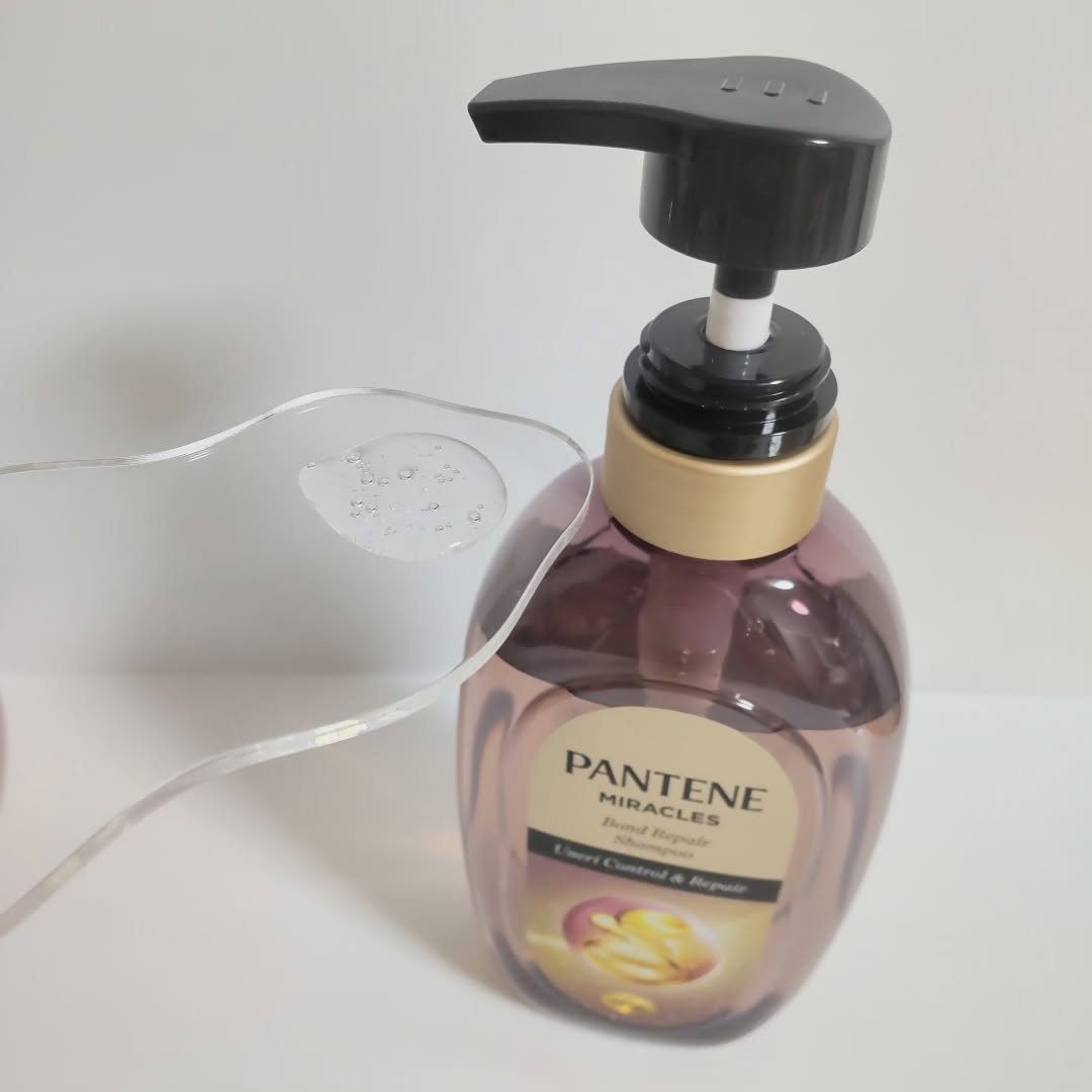 ミラクルズ うねりコントロール&リペア ボンドリペア シャンプー/トリートメント/パンテーン/市販シャンプーを使ったクチコミ（2枚目）