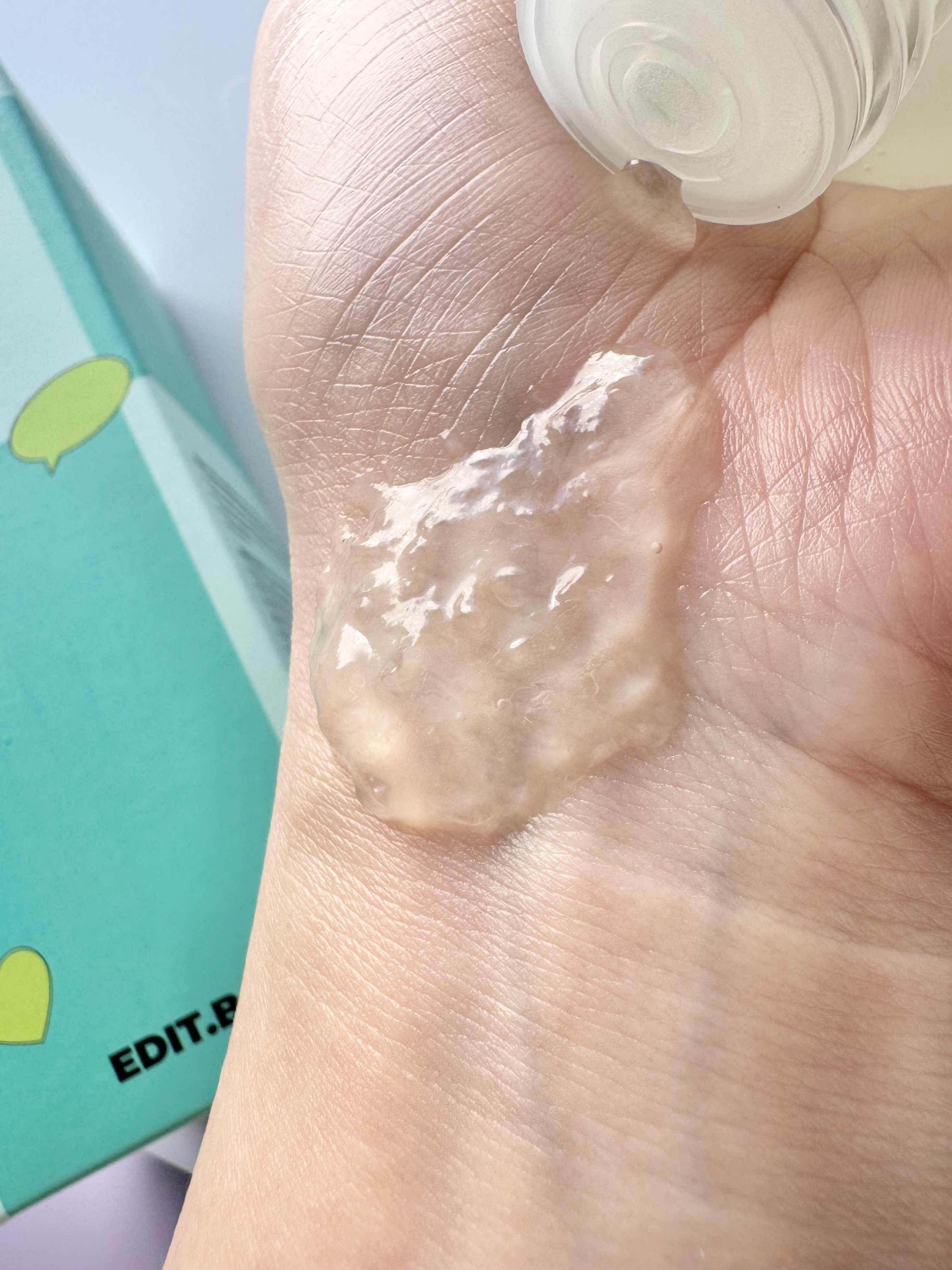 サンデートーンアップサンセラム/EDIT.B/美容液を使ったクチコミ（3枚目）