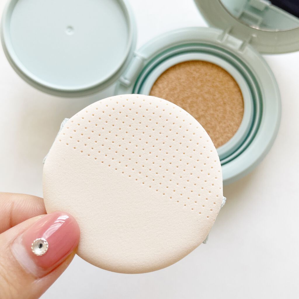 ノーセバム パウダー クッション/innisfree/クッションファンデーションを使ったクチコミ（3枚目）