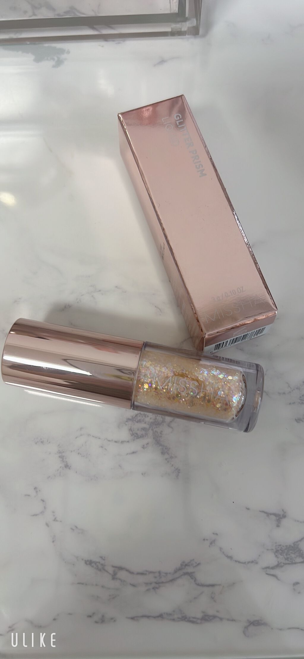 グリッタープリズム リキッド/MISSHA/グリッターを使ったクチコミ（1枚目）