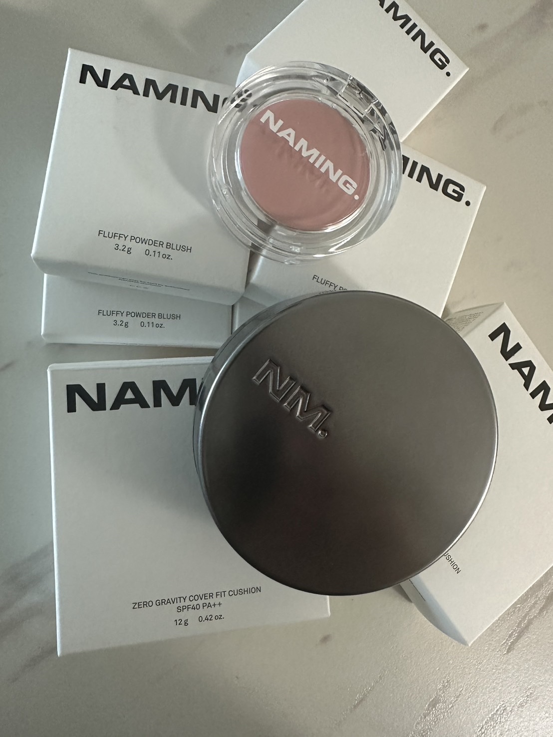 ネーミング ゼログラビティ カバーフィットクッション/NAMING./クッションファンデーションを使ったクチコミ（1枚目）