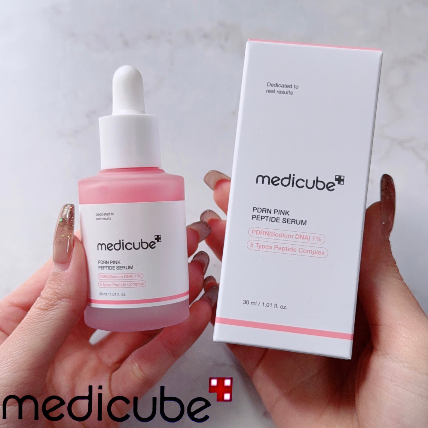 PDRNピンクアンプル PDRN 10,000ppm配合/MEDICUBE/美容液を使ったクチコミ(1枚目)