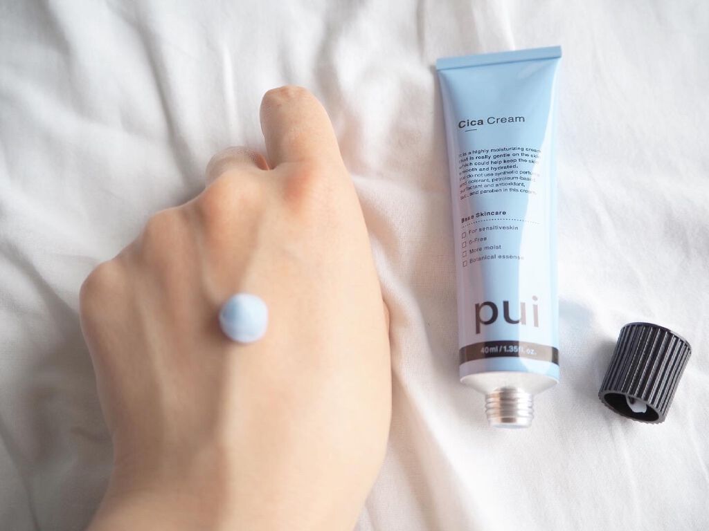 cica cream/PUI/フェイスクリームを使ったクチコミ（2枚目）