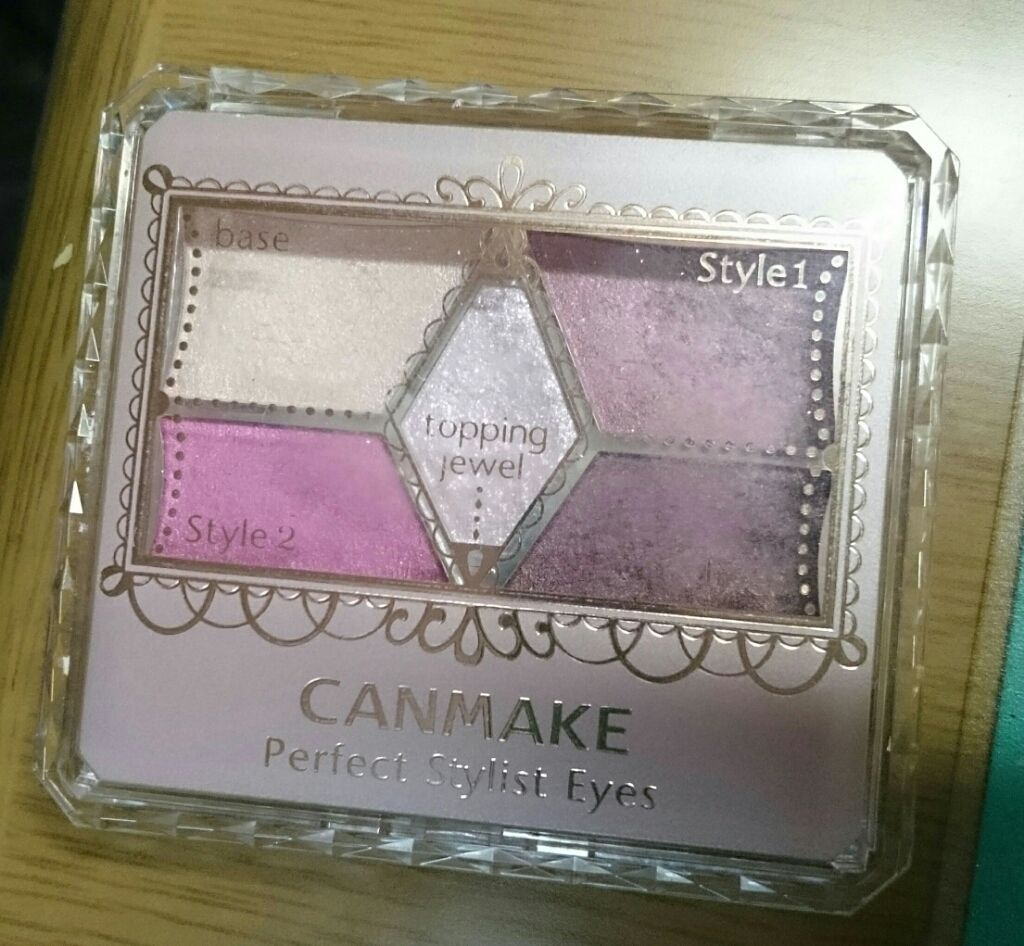 【旧品】パーフェクトスタイリストアイズ/キャンメイク/アイシャドウパレットを使ったクチコミ（1枚目）