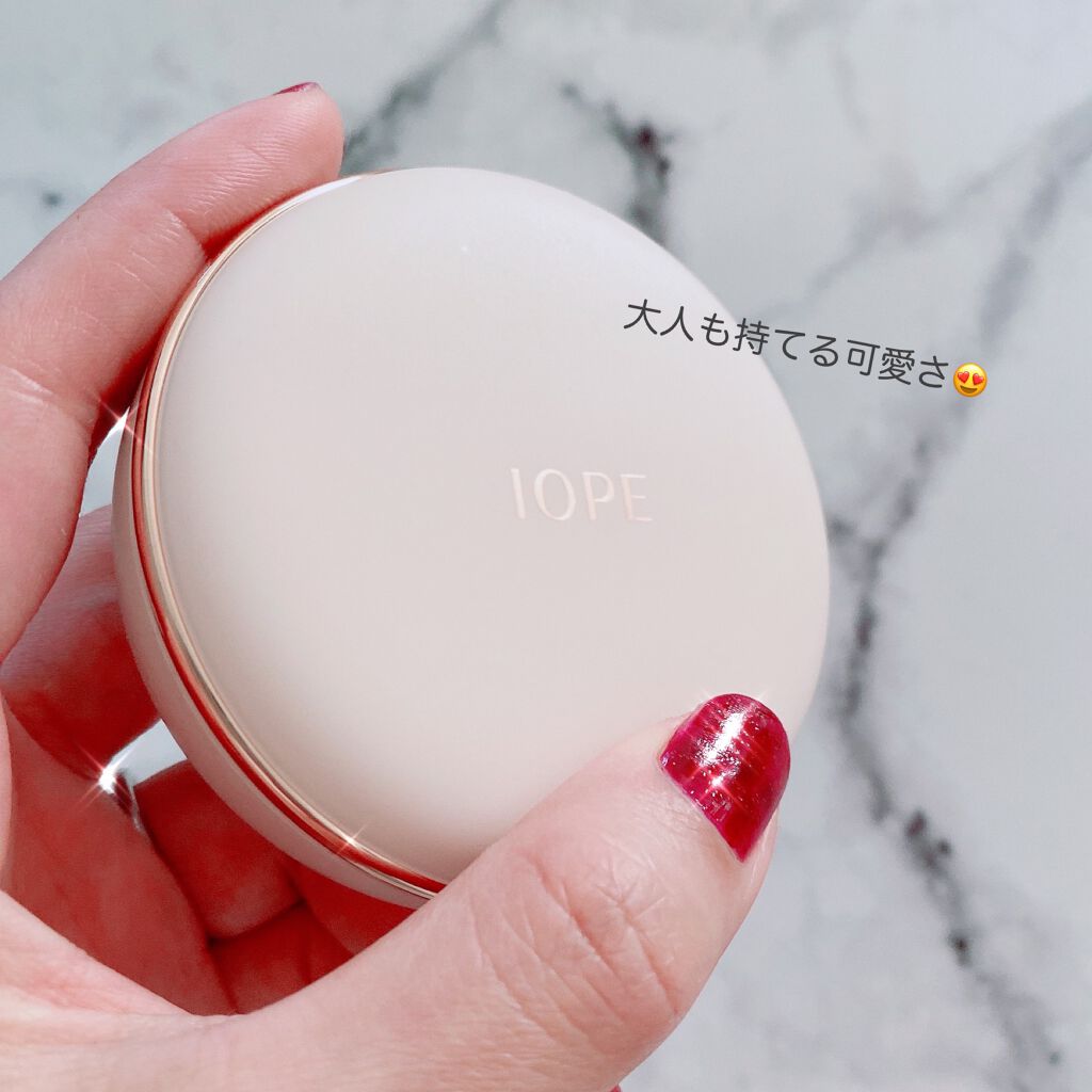 エアクッション スキンフィットトーンアップ/IOPE/化粧下地を使ったクチコミ（2枚目）