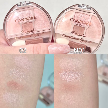 プランぷくコーデアイズ/キャンメイク/パウダーアイシャドウを使ったクチコミ(7枚目)