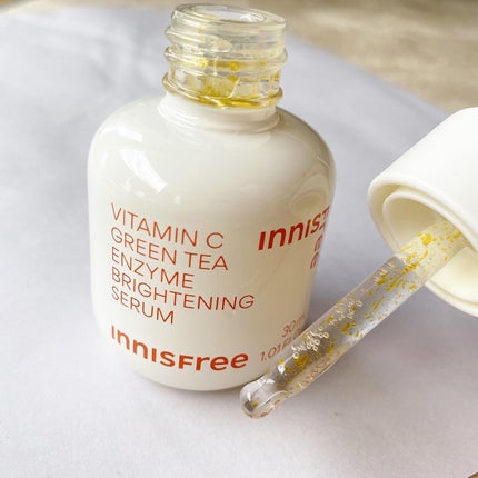 ビタC グリーンティーエンザイム ブライト セラム/innisfree/美容液を使ったクチコミ(3枚目)