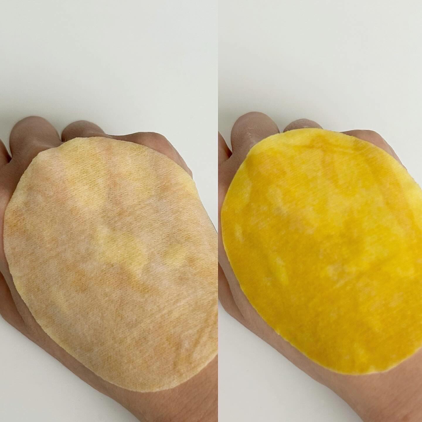 ビタC グリーンティーエンザイム ブライト パッド/innisfree/トナーパッドを使ったクチコミ（2枚目）