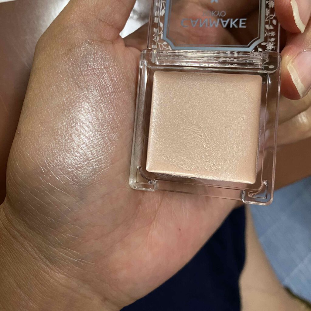 アイシャドウベース/キャンメイク/アイシャドウベースを使ったクチコミ(2枚目)