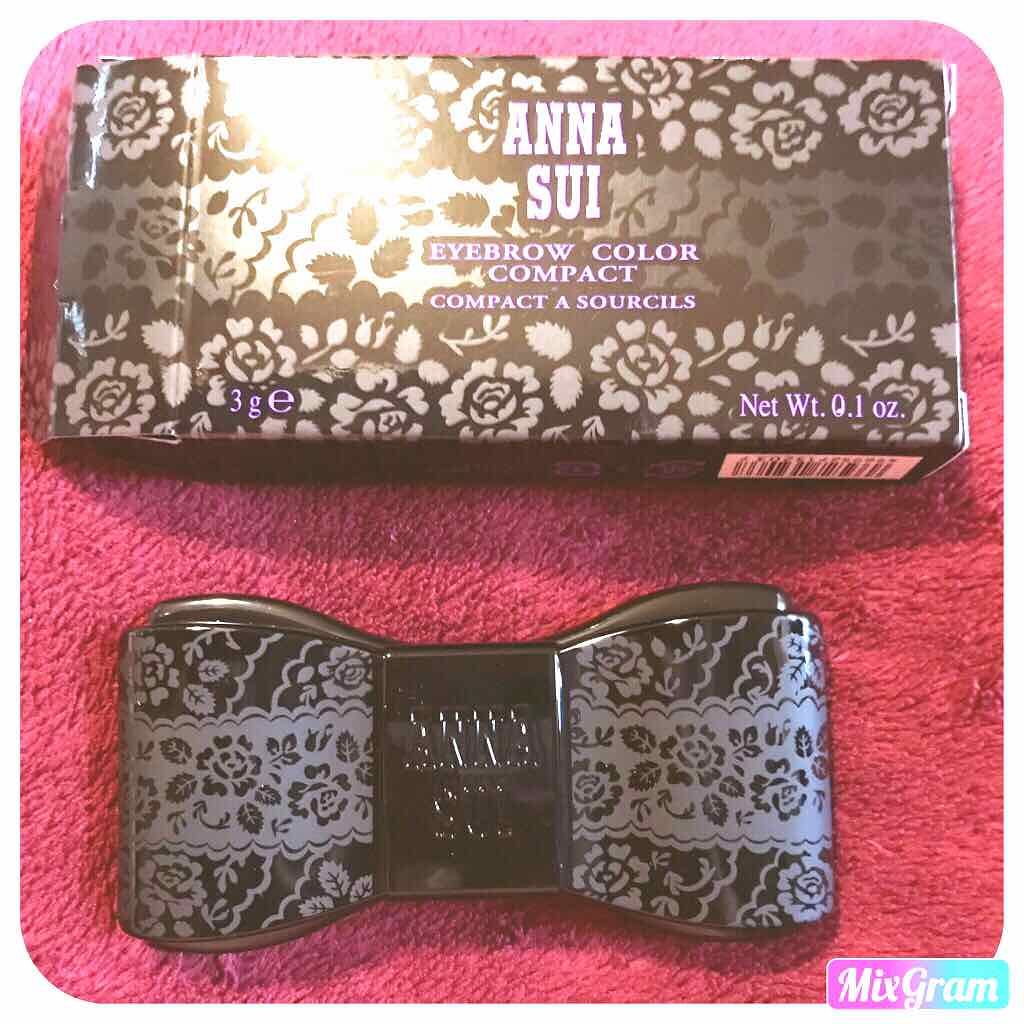 アイブロウ カラー コンパクト/ANNA SUI/パウダーアイブロウを使ったクチコミ(1枚目)