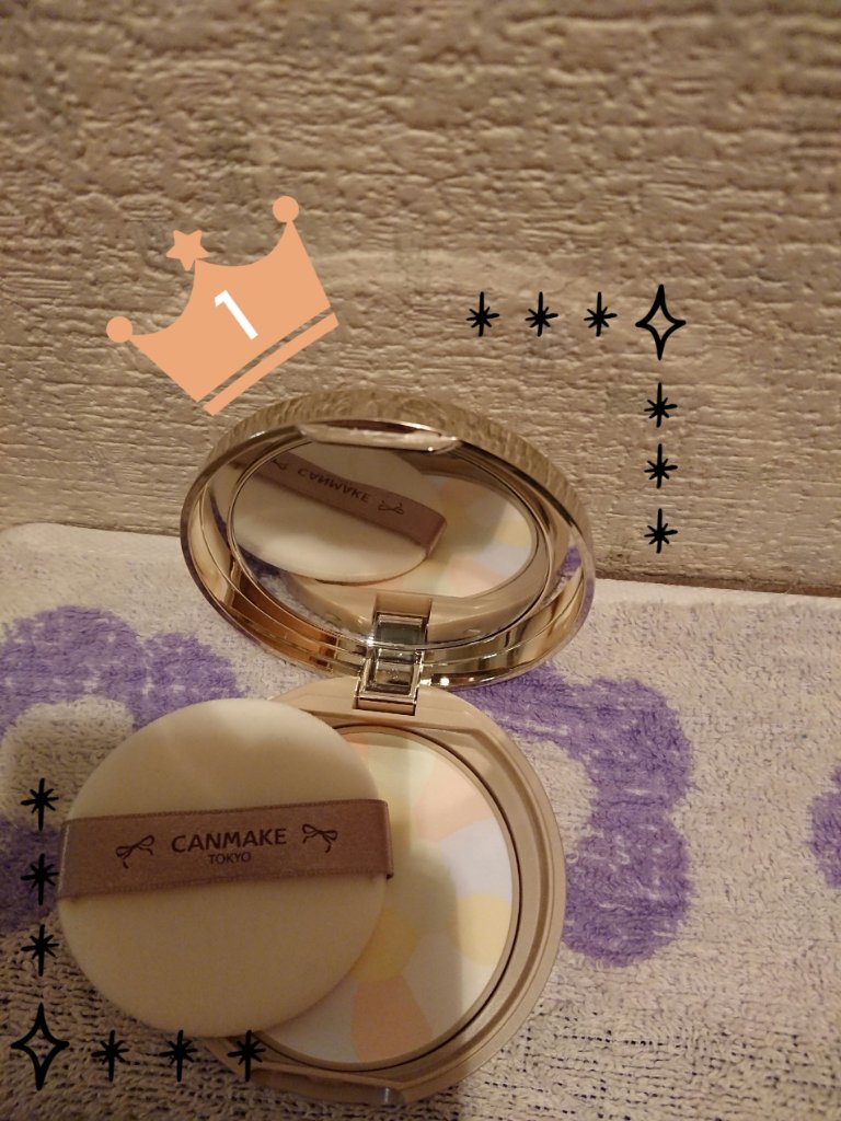 マシュマロフィニッシュパウダー　～Abloom～/キャンメイク/プレストパウダーを使ったクチコミ（1枚目）