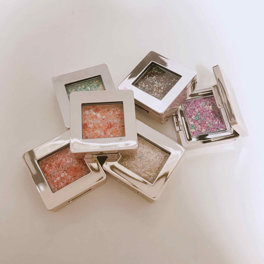 グリッタープリズム シャドウ/MISSHA/グリッターを使ったクチコミ（1枚目）