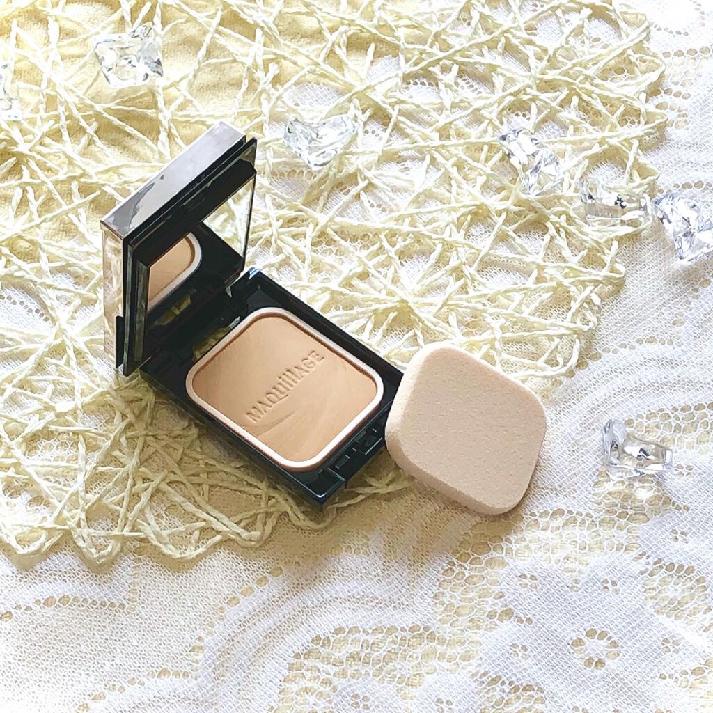 ドラマティックパウダリー EX/マキアージュ/パウダーファンデーションを使ったクチコミ（2枚目）