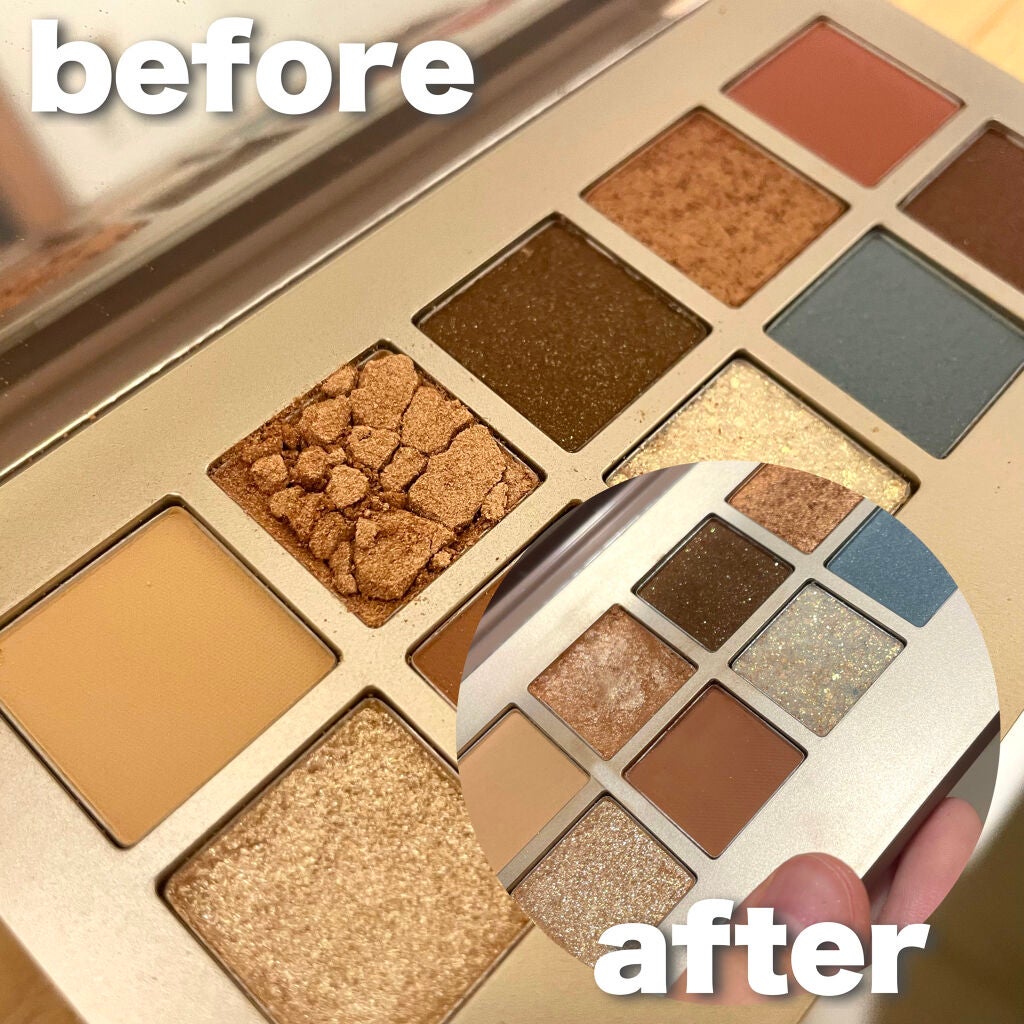 ニューデップスアイシャドウパレット/hince/アイシャドウパレットを使ったクチコミ(3枚目)