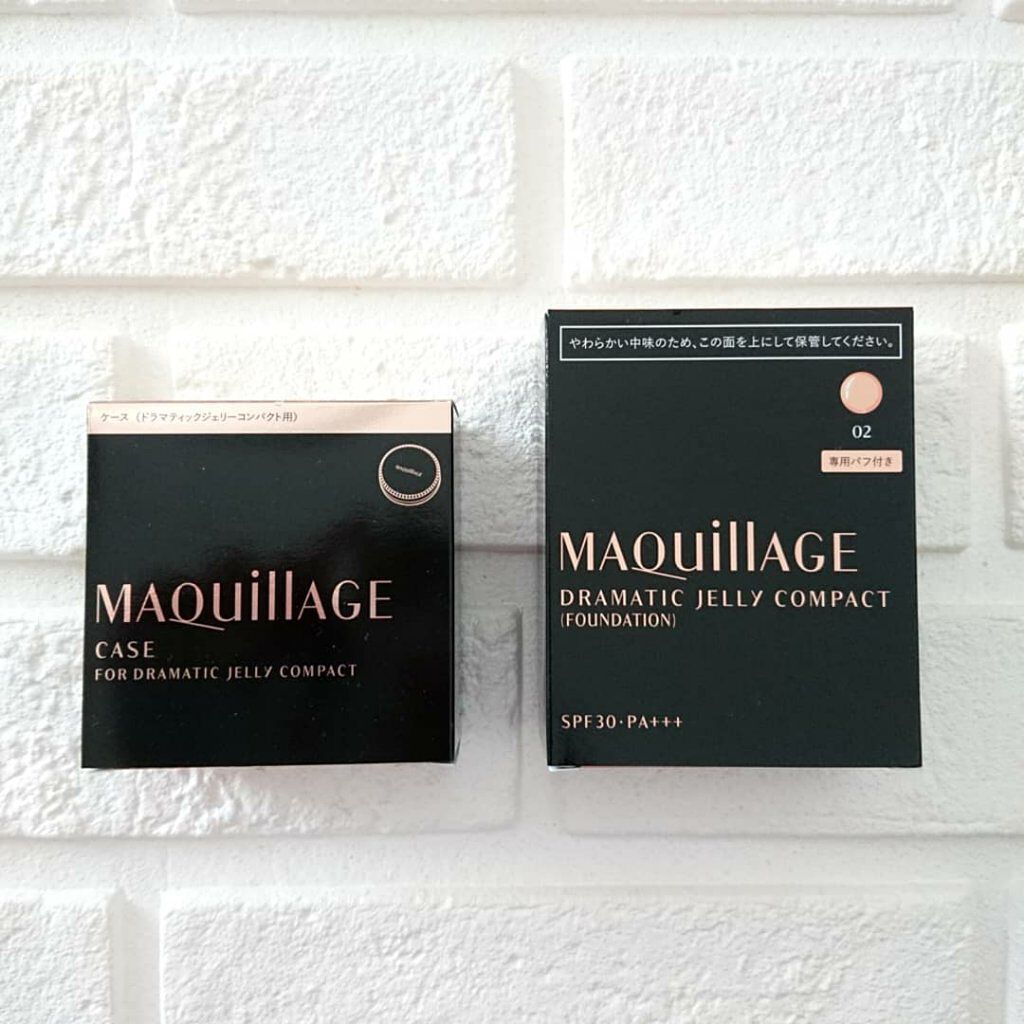 ドラマティックジェリーコンパクト/マキアージュ/クッションファンデーションを使ったクチコミ（1枚目）
